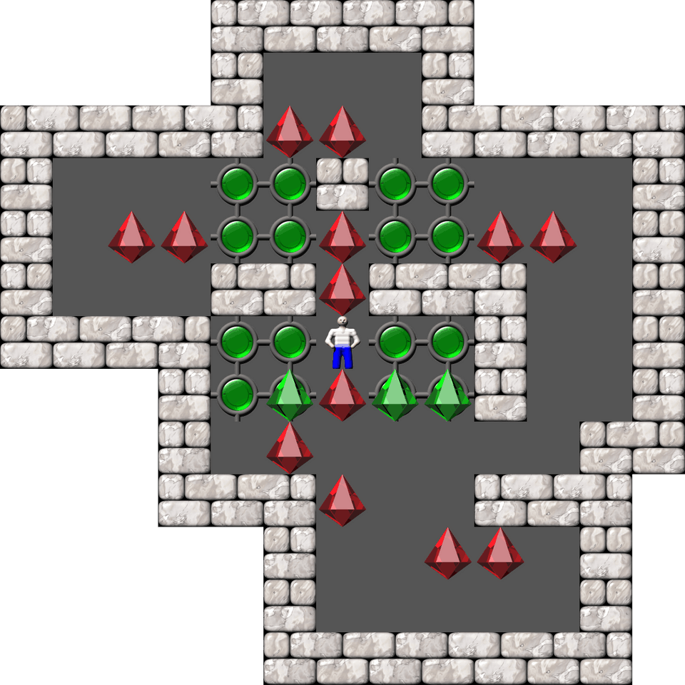 Sokoban Kevin 10 level 99